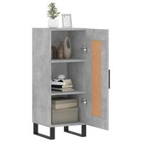Dressoir 34,5x34x90 cm bewerkt hout betongrijs - thumbnail