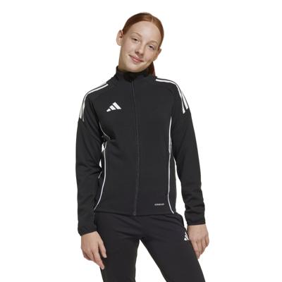 adidas Tiro 25 Competition Trainingsjack Kids Zwart Grijs Wit