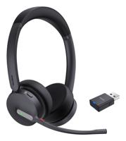 Yealink WH64 Hybrid Dual Teams Headset Draadloos Hoofdband Kantoor/callcenter Micro-USB Bluetooth Zwart - thumbnail