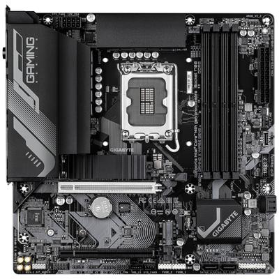 Gigabyte B760M G X WF6E GEN5 Moederbord Socket Intel 1700 Vormfactor Micro-ATX Moederbord chipset Intel® B760 - thumbnail
