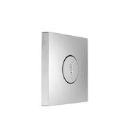 Bodyjet Hotbath Twist Inbouw Massage Vierkant 8x8 cm Geborsteld Nikkel - thumbnail