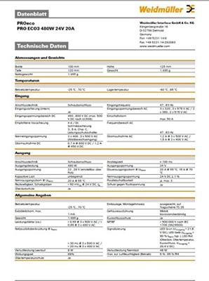 Weidmüller 1469550000 DIN-rail netvoeding 12 V/DC 20 A 480 W Aantal uitgangen:1 x Inhoud 1 stuk(s) Weidmüller 1469550000 DIN-rail netvoeding 12 V/DC 20 A 480 W Aantal uitgangen:1 x Inhoud 1 stuk(s)