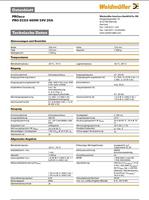 Weidmüller 1469550000 DIN-rail netvoeding 12 V/DC 20 A 480 W Aantal uitgangen:1 x Inhoud 1 stuk(s) - thumbnail