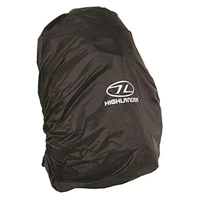 Highlander rugzak beschermhoes - 60L-70L - Black