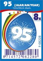 Ballonnen &apos;95&apos; (8 st) - thumbnail
