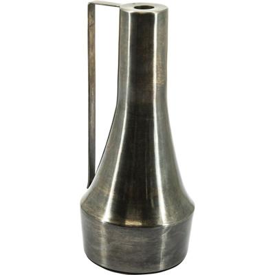 By-Boo Vaas 'Walker' kleur Zwart, 30cm hoog