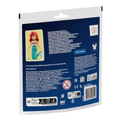 LEGO disney princess 30720 verjaardagsmuziek van ariel en botje