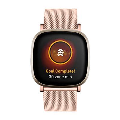 Fitbit Versa 3/4 & Sense 1/2 - Milanese bandje met klemsluiting - Champagne goud Fitbit Versa 3/4 & Sense 1/2 - Milanese bandje met klemsluiting - Champagne goud