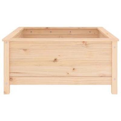 VidaXL Plantenbak 82,5x82,5x39 cm massief grenenhout