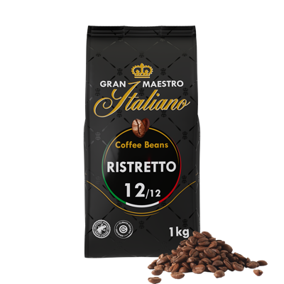 Gran Maestro Italiano Ristretto - Koffiebonen 1 KG