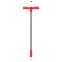 Onkruidsteker 93,5 cm gepoedercoat staal rood en grijs - thumbnail