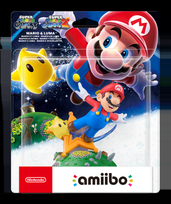 Nintendo Switch Amiibo Super Mario Galaxy + Super Mario Galaxy 2 - Mario & Luma