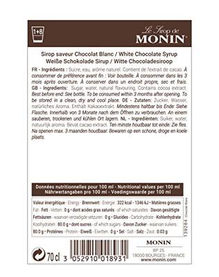 Monin White Chocolate 700ml - thumbnail