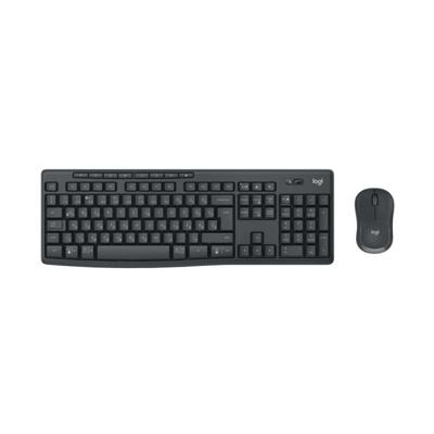 Toetsenbord en muis Logitech MK370 Grafiet Qwerty Portugees Toetsenbord en muis Logitech MK370 Grafiet Qwerty Portugees
