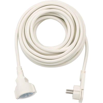 Brennenstuhl 1168980210 Stroom Verlengkabel Wit 10.00 m H05VV-F 3G 1,5 mm²