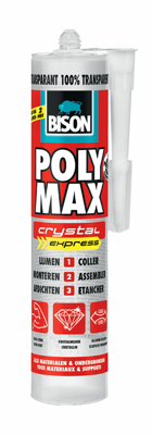 Bison Poly Max® Crystal Express Koker | 300 g - 6307758