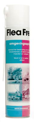 Flea Free omgevingsspray 1 + 1 gratis
