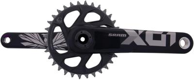 SRAM crankstel "x01 eagle" crankset x01 eagle 32t boost 170mm lunar po.