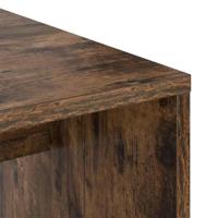 Bureau met plank Gerookt eiken 102 x 50 x 124 cm Bewerkt hout - thumbnail