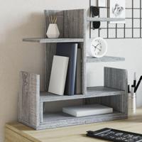 Bureau organiser 49x20x52,5 cm bewerkt hout grijs sonoma eiken - thumbnail