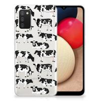 Samsung Galaxy A02s | TPU Hoesje | Koetjes - thumbnail