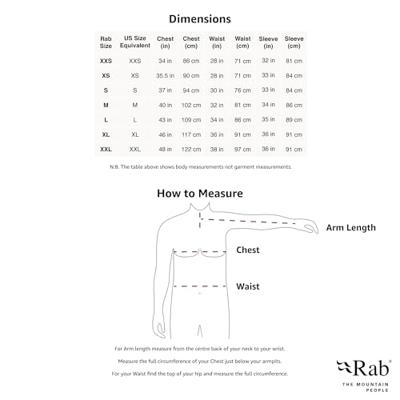 RAB - Cirrus Flex Jas Heren