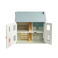 Bigjigs houten zomerhuis poppenhuis - thumbnail