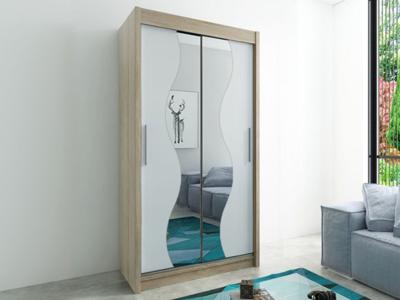 Kast MADERA 2 schuifdeuren 100 cm sonoma/wit Kast MADERA 2 schuifdeuren 100 cm sonoma/wit