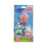 Tomy peppa pig figuren waterspuiters, 3st. - thumbnail