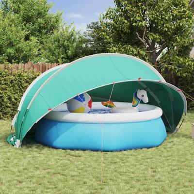 Pooldome Groen 430 x 430 x 210 cm 185T polyester met PU-coating