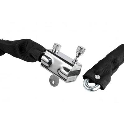 Axa Kettingslot hawk zwart 100cm