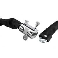 Axa Kettingslot hawk zwart 100cm - thumbnail