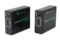 Techly IDATA EXT-E70 audio/video extender AV-zender & ontvanger Zwart - thumbnail