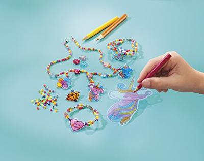 Intro Magical shrink sieraden set met krimpfolie en kralen maak je de mooiste sieraden Intro Magical shrink sieraden set met krimpfolie en kralen maak je de mooiste sieraden