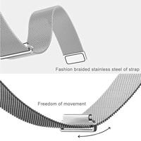 Milanese FitBit Blaze horloge band alleen voor Fitbit Blaze - Zilverkleurig - thumbnail