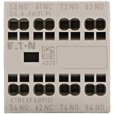 Eaton DILA-XHI31-PI Hulpschakelblok 3x NO, 1x NC 4 A Geschikt voor merk (relais): Eaton 1 stuk(s)