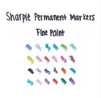 Sharpie permanent marker 1 mm rond zwart - thumbnail