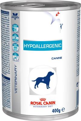 Royal Canin Veterinary Hypoallergenic natvoer hond (paté, 400 g) 4 trays (48 x 400 g) Royal Canin Veterinary Hypoallergenic natvoer hond (paté, 400 g) 4 trays (48 x 400 g)