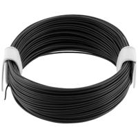 econ connect KL004SW10 Draad 1 x 0.04 mm² Zwart 10 m - thumbnail