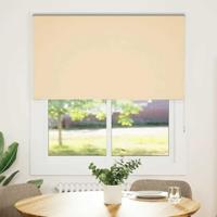 Rolgordijn verduisterend 140x130 cm stofbreedte 136,6 cm beige - thumbnail