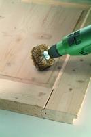 Bosch Accessories 2609256541 Houtstructuurborstel voor boormachines - geribbelde draad, vermessingd, 80 mm 1 stuk(s) - thumbnail