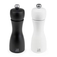 Peugeot - Peper- & Zoutmolen "Tahiti" - Zwart/Wit - 15 cm - thumbnail