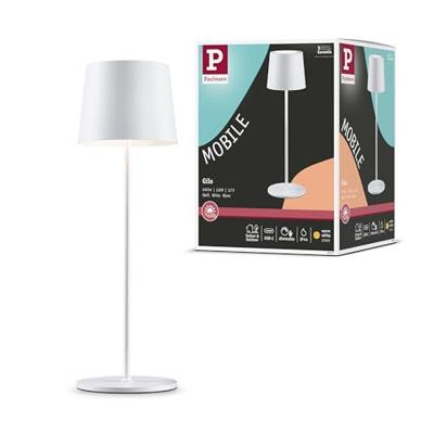 Paulmann 76997 Gilo LED-tafellamp voor buiten 2.8 W Warmwit Wit (mat)