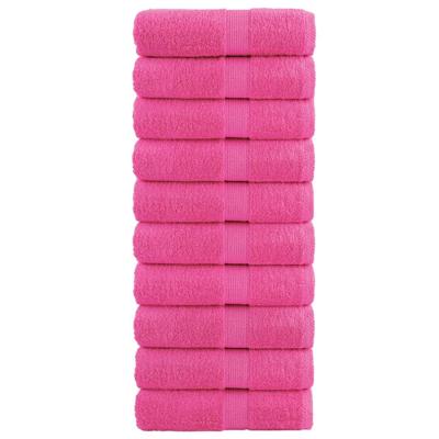 VidaXL Gastendoekjes solund 10 st 600 g/m² 30x50 cm roze VidaXL Gastendoekjes solund 10 st 600 g/m² 30x50 cm roze