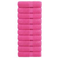 VidaXL Gastendoekjes solund 10 st 600 g/m² 30x50 cm roze - thumbnail