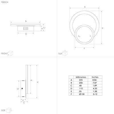Eglo WandlampZigbee Parrapos-Z - 900324