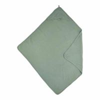 Meyco badcape Basic Jersey Forest Green - thumbnail
