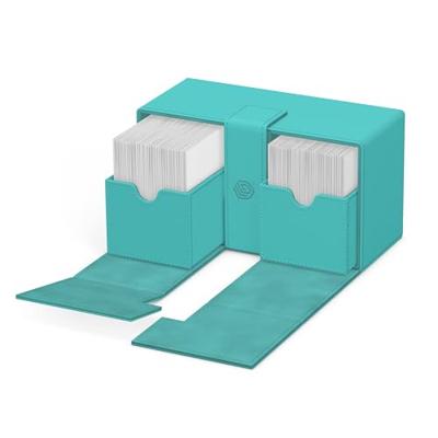 Ultimate Guard Twin Flip'n'Tray 200+ Xenoskin Summer Edition 2025 - Lagoon