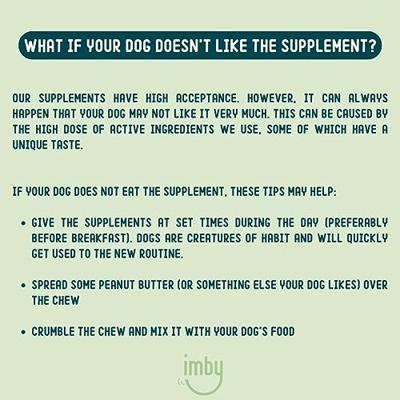 Imby Calming Supplement For Dogs Kauwtabletten Imby Calming Supplement For Dogs Kauwtabletten