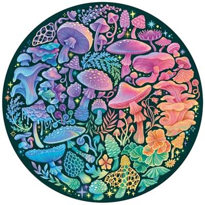 Ravensburger puzzel circle of colors mushrooms 500 stukjes